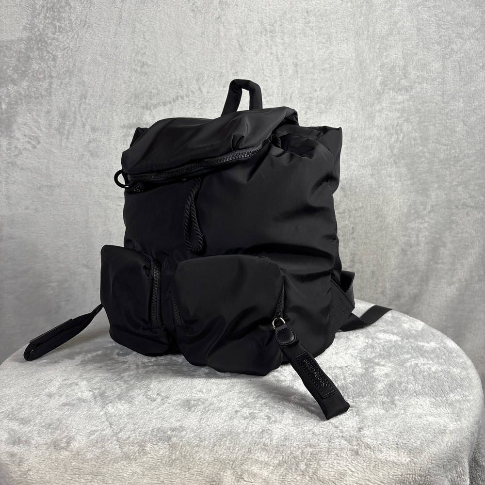 See By Chloe Backpack Joy Rider OS Black Padded Nylon Designer Rucksack